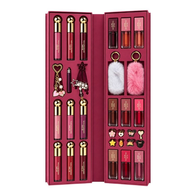 SET DE MAQUILLAJE DE LUJO PARA LABIOS DE 31 PIEZAS CON LIP GLOSS, LIP OILS Y ACCESORIOS DECORATIVOS BCB GENERATION