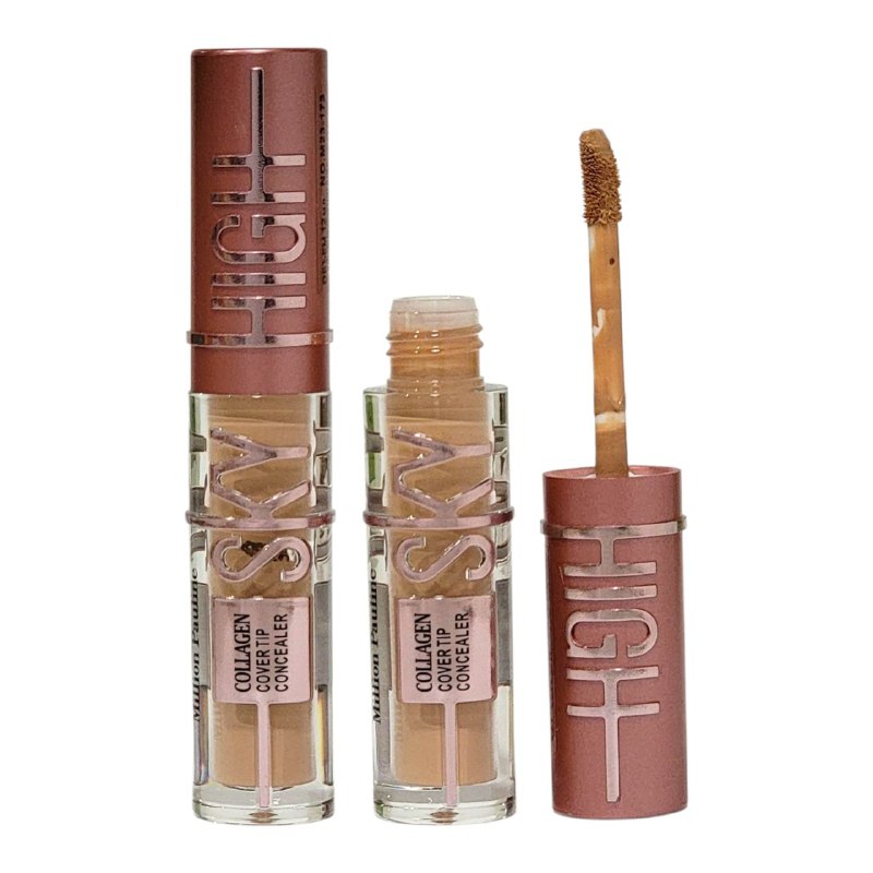 CORRECTOR DE COLAGENO DE LARGA DURACION DE ACABADO NATURAL MILLION PAULINE 12ML (DUPE DE MAYBELLINE)
