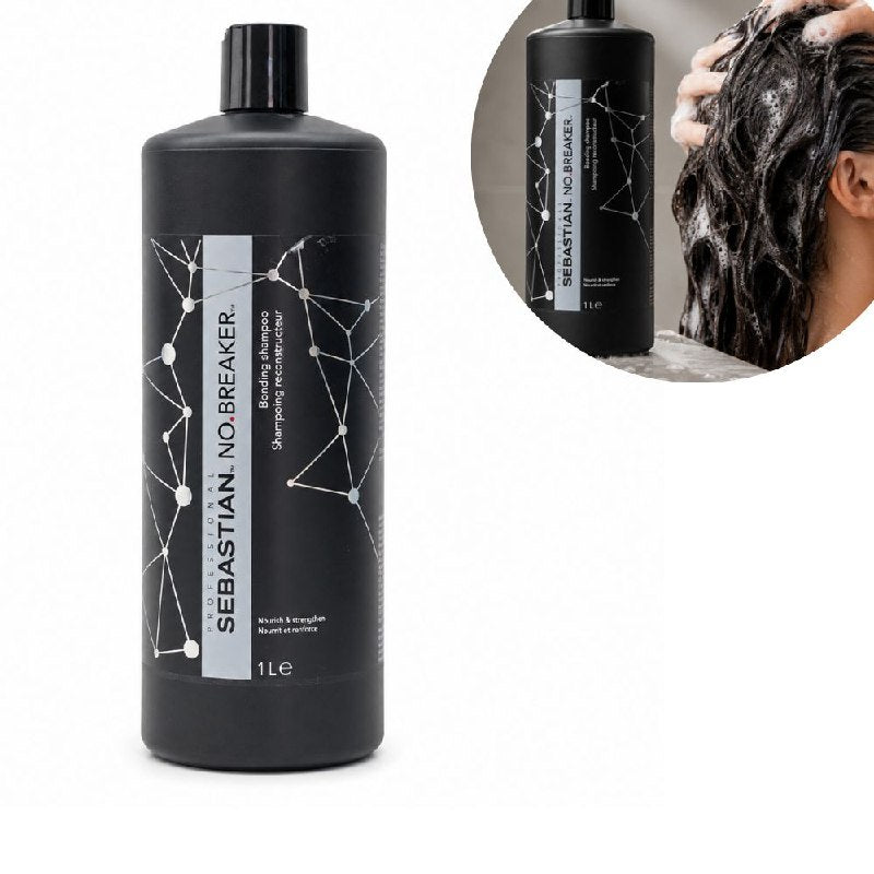 SHAMPOO FORTALECEDOR, LIMPIEADOR Y RECONSTRUCTOR CAPILAR SEBASTIAN PROFESSIONAL 1000ML