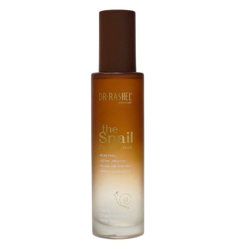 TONICO FACIAL ULTRAHIDRATANTE DE CARACOL Y COLAGENO 100ML, REPONE Y REVITALIZA LA PIEL SECA Y DAÑADA, MEJORA LA ELASTICIDAD, REAFIRMA EL TONO DESIGUAL Y DEJA LA PIEL SUAVE DR RASHEL