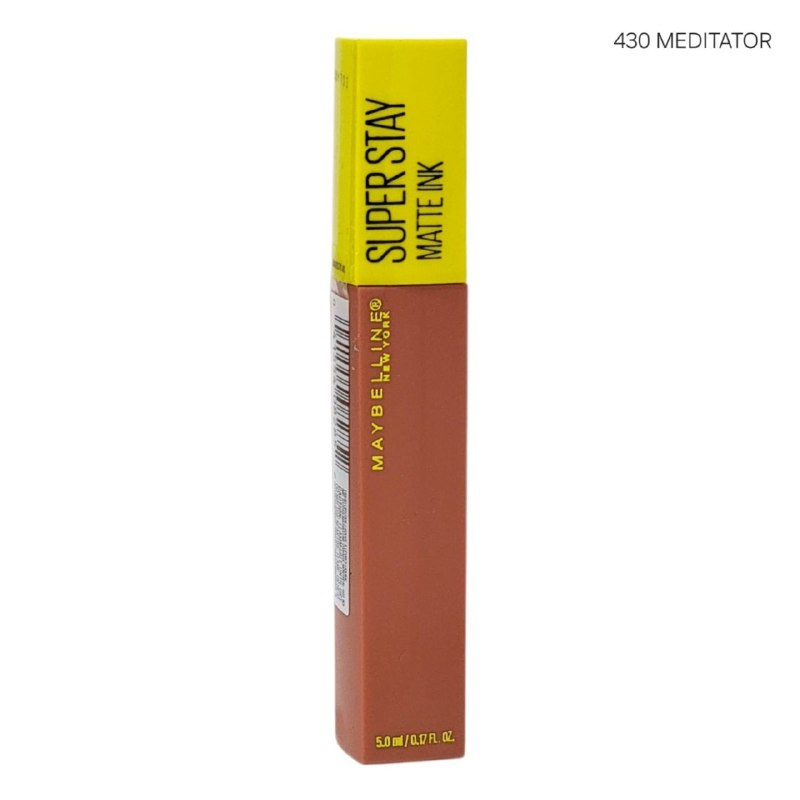 LABIAL LIQUIDO MATE DE LARGA DURACION CON PIGMENTOS DE ALTA SATURACION MAYBELLINE 5ML