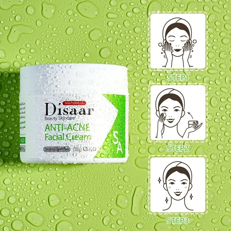 CREMA FACIAL ANTI ACNE ALTA CONCENTRACION DE COLAGENO DISAAR 120G