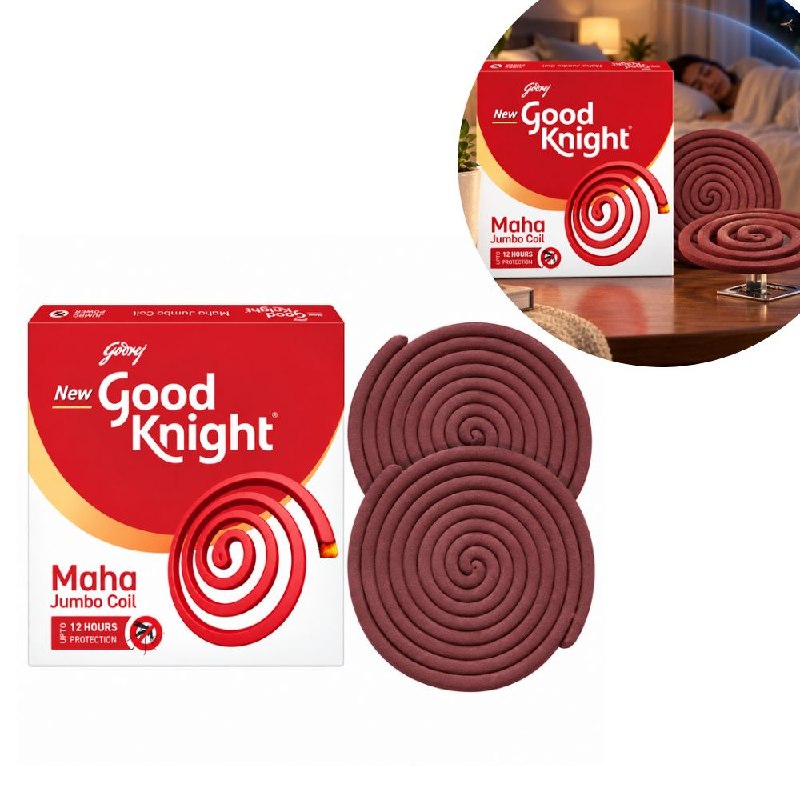 ESPIRALES INSECTICIDAS DE HUMO PARA MOSQUITOS ZANCUDOS DE HASTA 12H GOOD KNIGHT 2UND