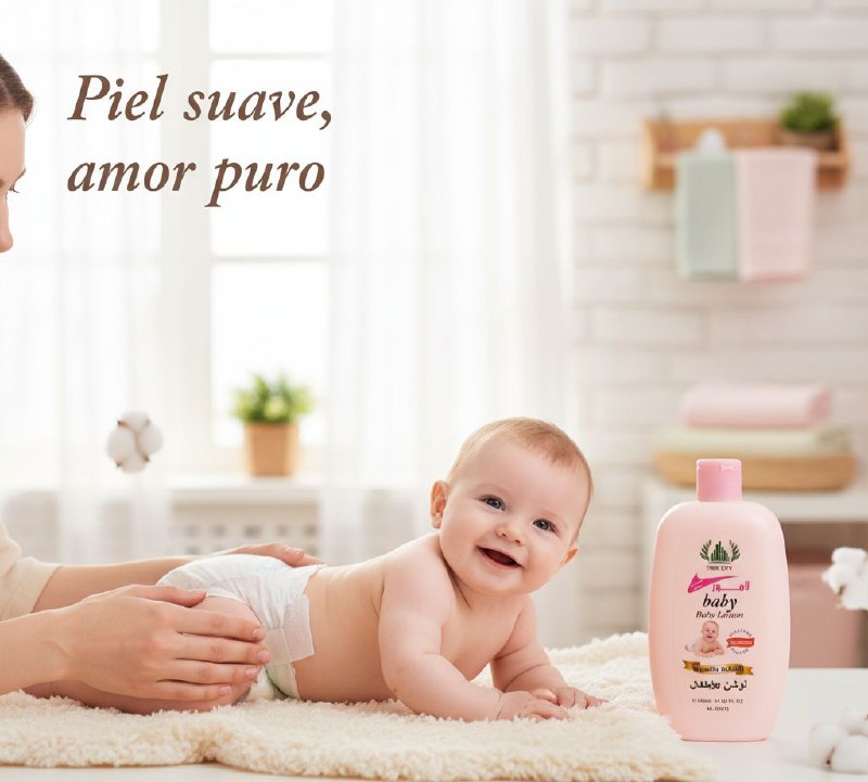 CREMA CORPORAL PARA BEBES PARA TODO TIPO DE PIELES ESPECIAL TREE CITY 200ML