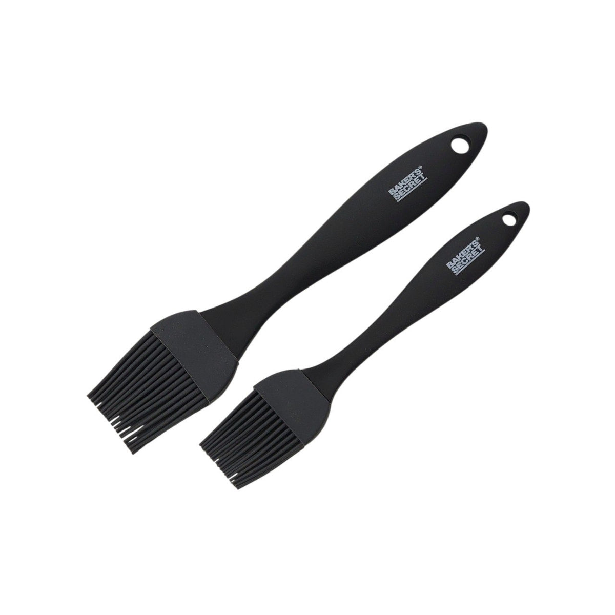 JUEGO DE BROCHAS DE SILICONA PARA COCINA BAKERS SECRET 20CM & 17CM