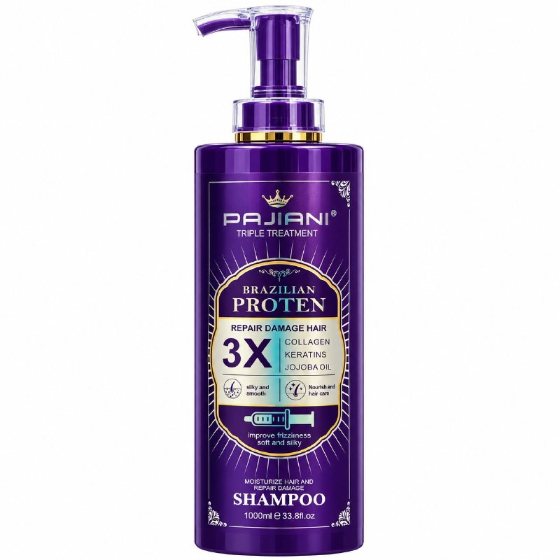 SHAMPOO DE PROTEINA BRASILEÑA NUTRITIVO Y REPARADOR PAJIANI 1000ML