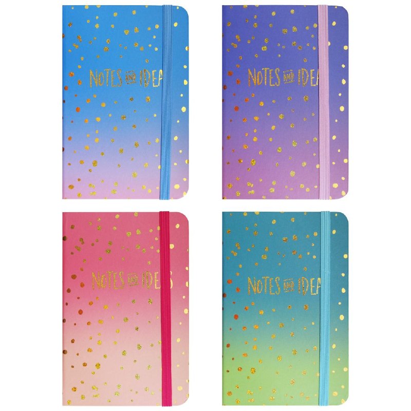 CUADERNO AGENDA DE NOTAS PREMIUM DE TAPA DURA ELEGANTE Y BONITOS COLORES ALFA 14X21CM