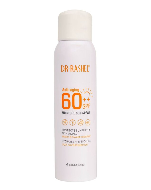 PROTECTOR SOLAR EN SPRAY ANTIEDAD E HIDRATANTE SPF60 DR RASHEL 150ML