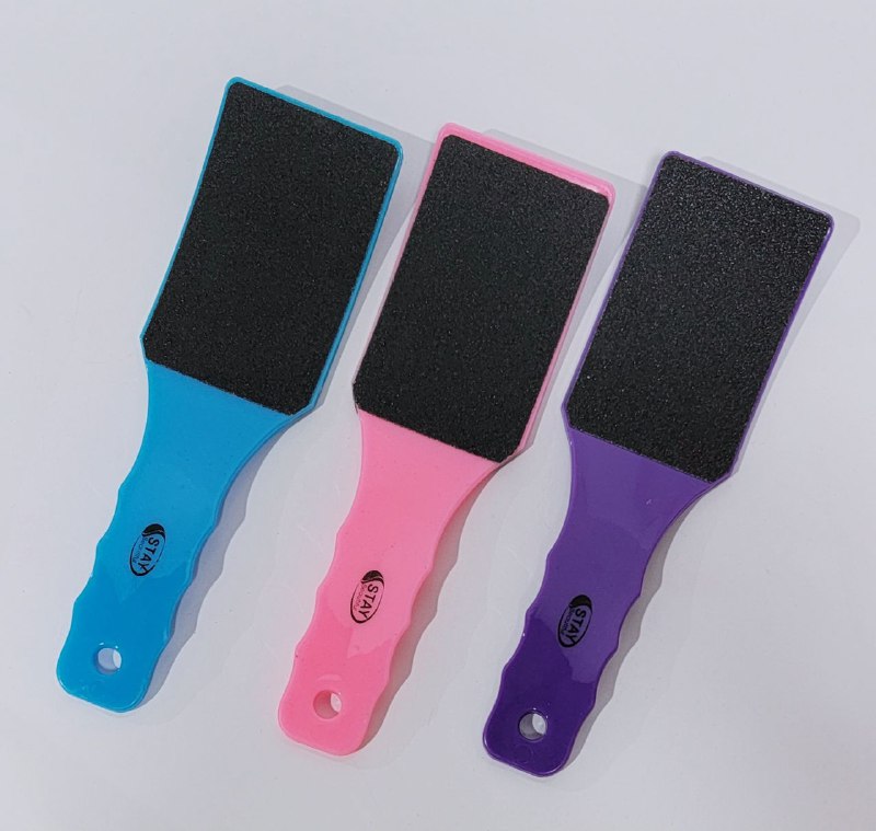 LIMA PARA PEDICURE, LIMA PARA PIES DOBLE CARA PARA EL CUIDADO DE LOS PIES 3 COLORES STAY BEAUTIFUL