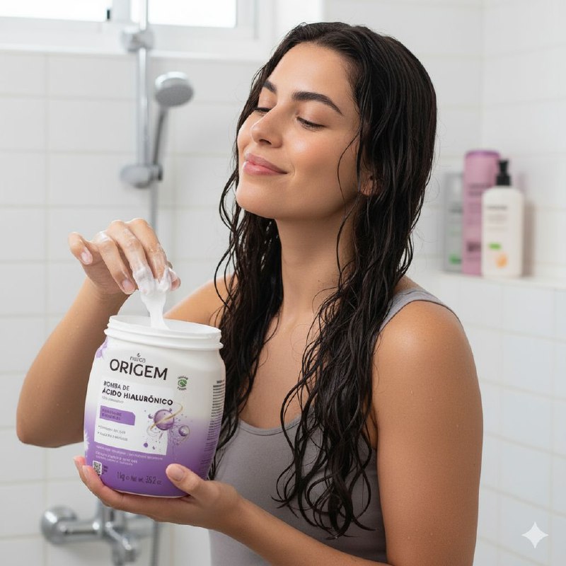 MASCARILLA PARA EL CABELLO BOMBA DE ACIDO HIALURONICO RECONTRUCTIVO E HIDRATANTE NAZCA ORIGEM 1KG