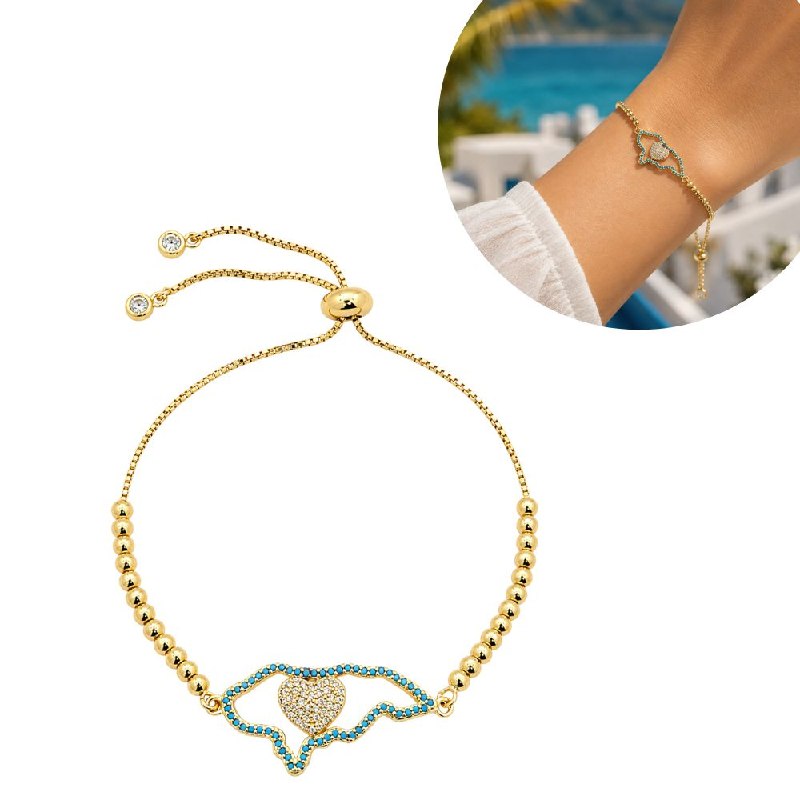 PULSERA ELASTICA DE ENCHAPE FORMA HONDURAS
