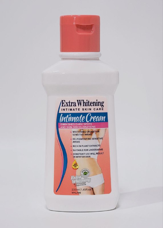CREMA CORPORAL INTIMA ACLARANTE PARA MUJER FRUIT OF THE WOKALI 220ML