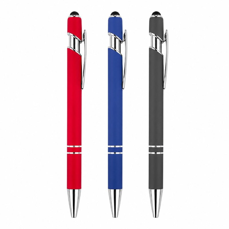 BOLIGRAFO TINTA AZUL CON DETALLE DIAMANTE CHUANGMEI 3 DISEÑOS