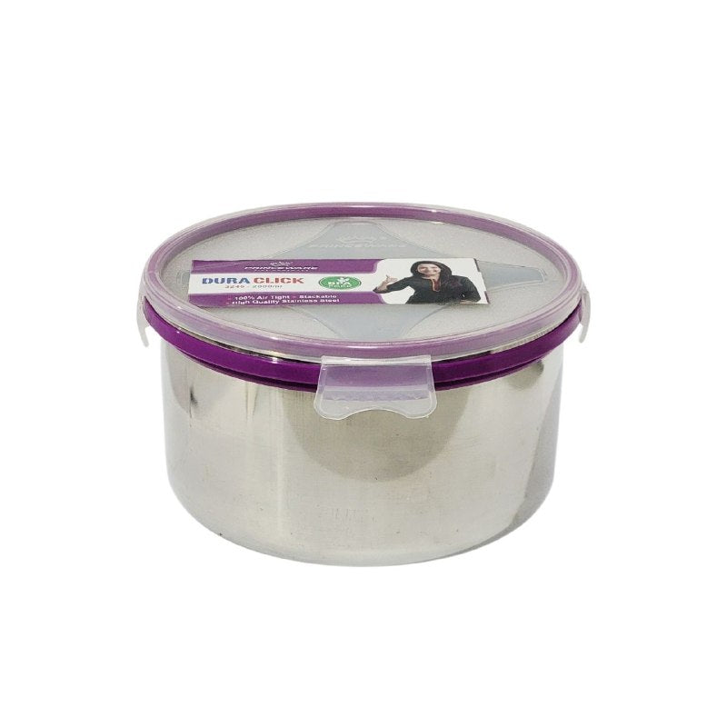 CONTENEDOR DE ACERO INOXIDABLE CIERRE HERMÉTICO PRINCEWARE 2000ML