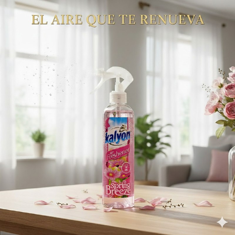 AMBIENTADOR AROMATIZANTE EN SPRAY DE BRISA DE PRIMAVERA KAYLON 400ML