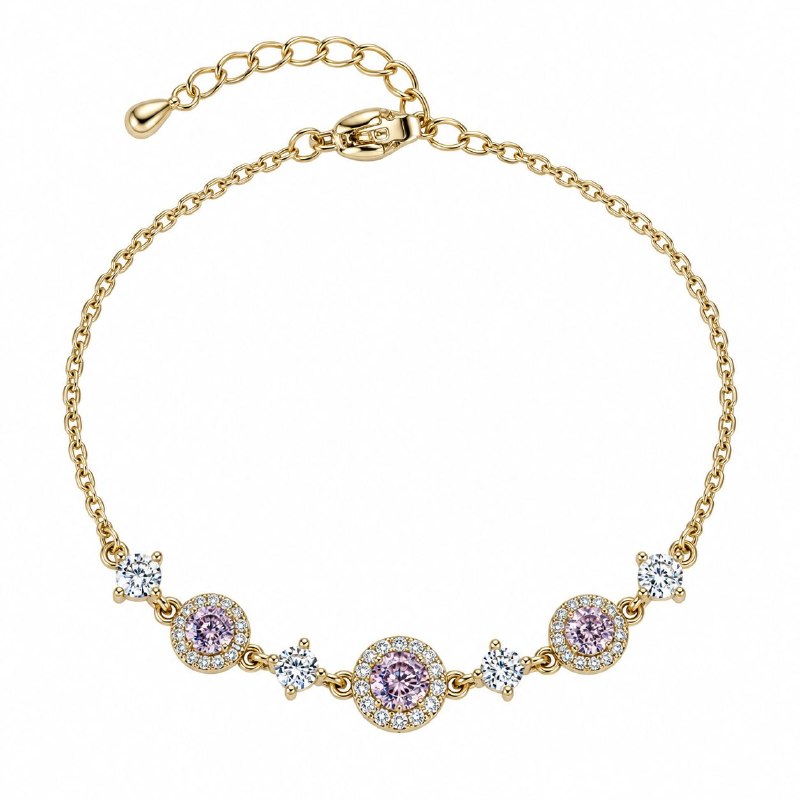 PULSERA DE ENCHAPE PARA DAMA 16CM