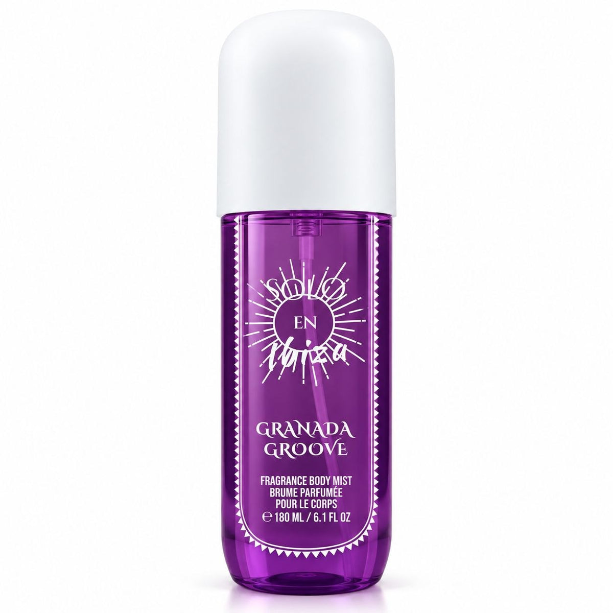 BODY MIST SOLO EN IBIZA GRANADA GROOVE PRODUCTO AMERICANO 180ML
