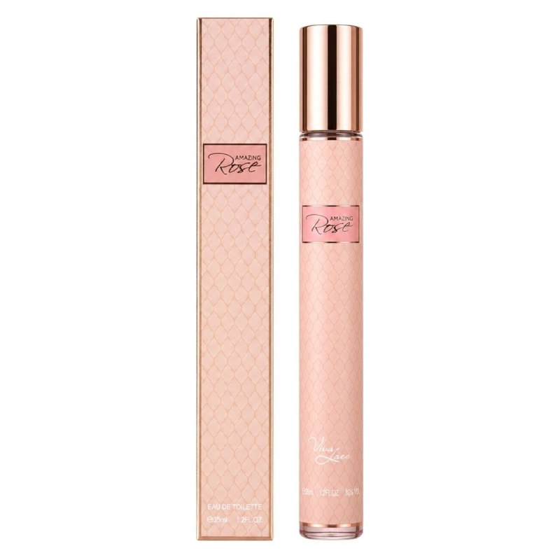 PERFUME EN TUBO PARA DAMA AMAZING ROSE 10 EDT 35ML (M)