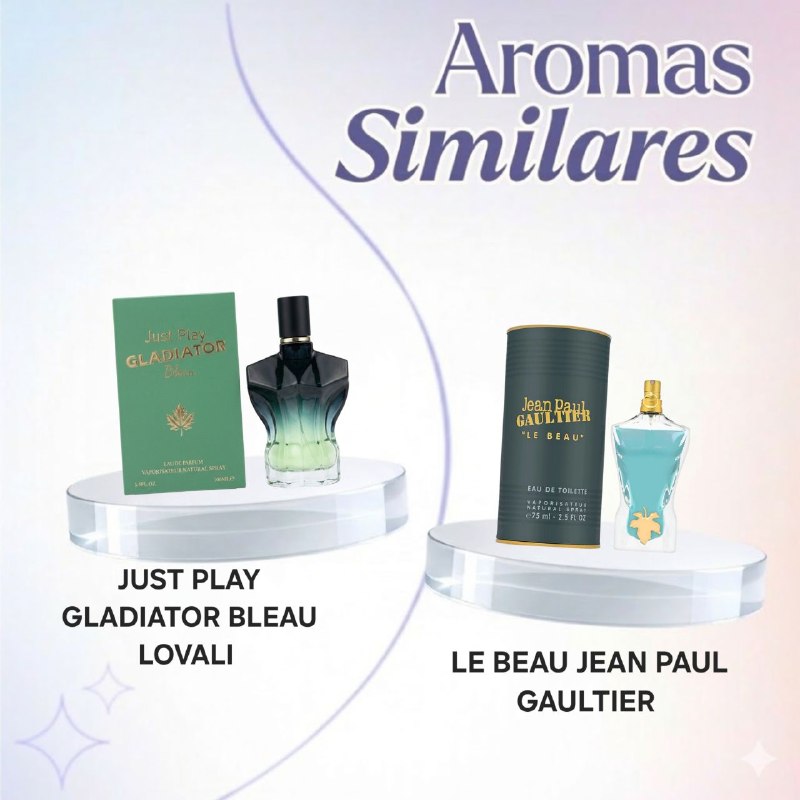 LOVALI JUST PLAY GLADIATOR BLEAU EDP 100ML (H) (AROMA SIMILAR JEAN PAUL GAULTIER LE BEAU)