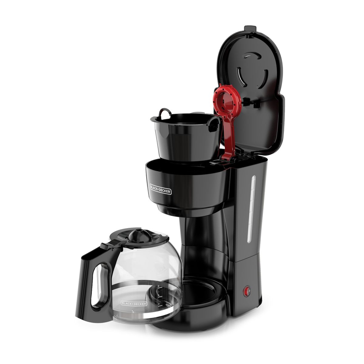 MAQUINA CAFETERA DE 12 TAZAS CON TECNOLOGIA VORTEX BLACK+DECKER