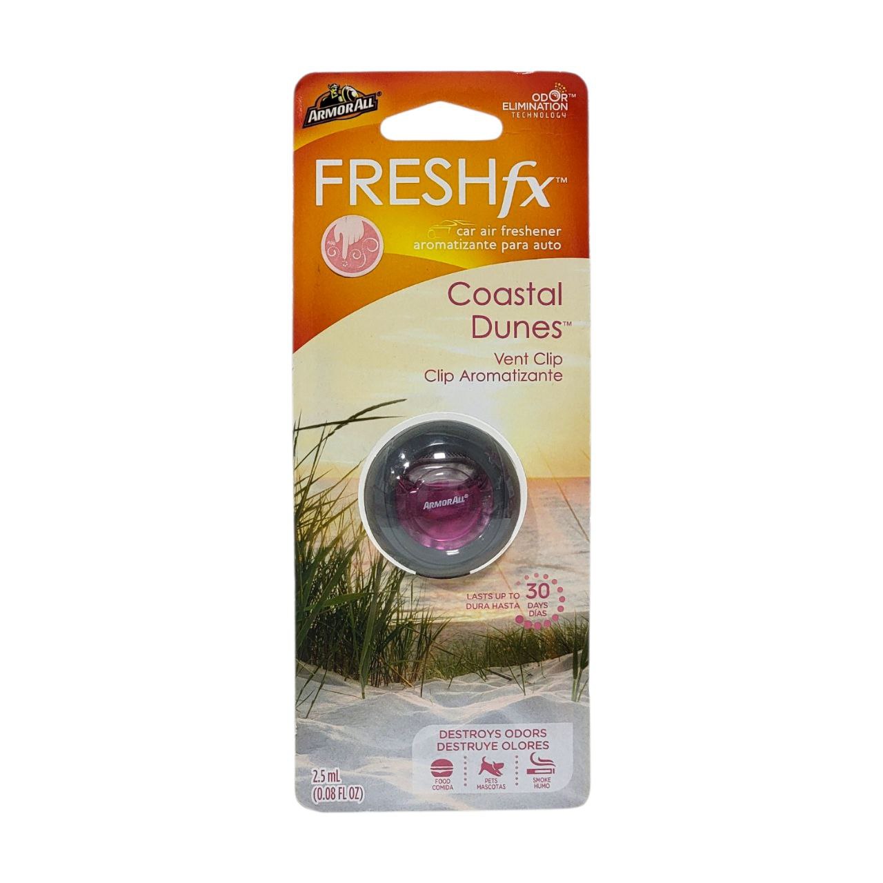 AROMATIZANTE PARA AUTOS AROMA DUNAS COSTERAS ARMORALL FRESHFX 2.5ML