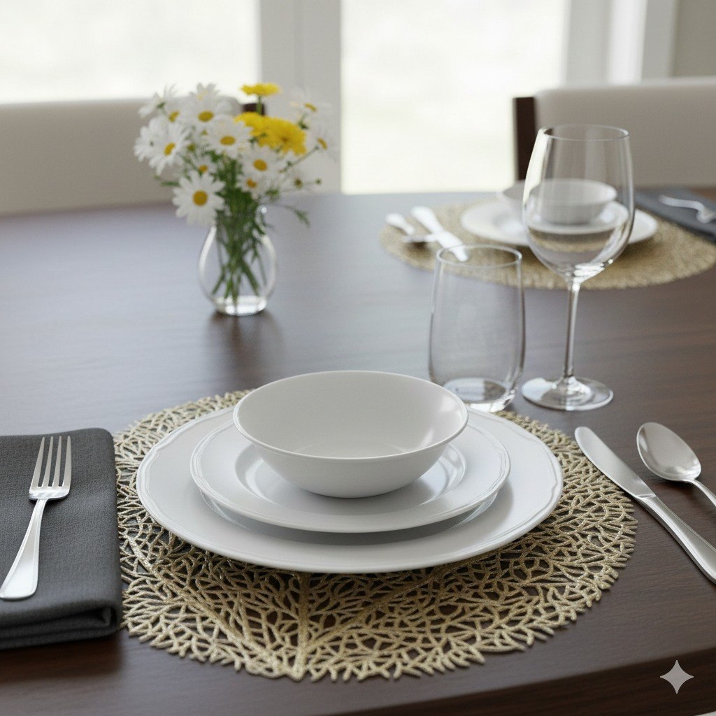 MANTEL PARA MESA COMEDOR CIRCULAR CASABELLA 38CM