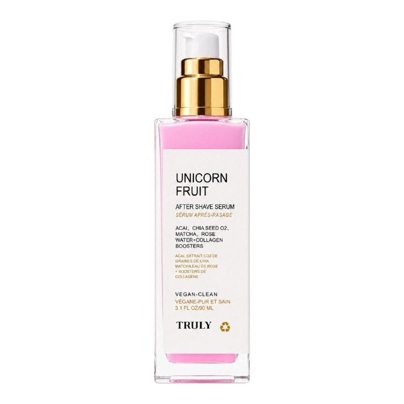 SUERO CORPORAL LIGERO Y CALMANTE PARA DESPUES DEL AFEITADO CON AROMA UNICORN FRUIT TRULY 90ML