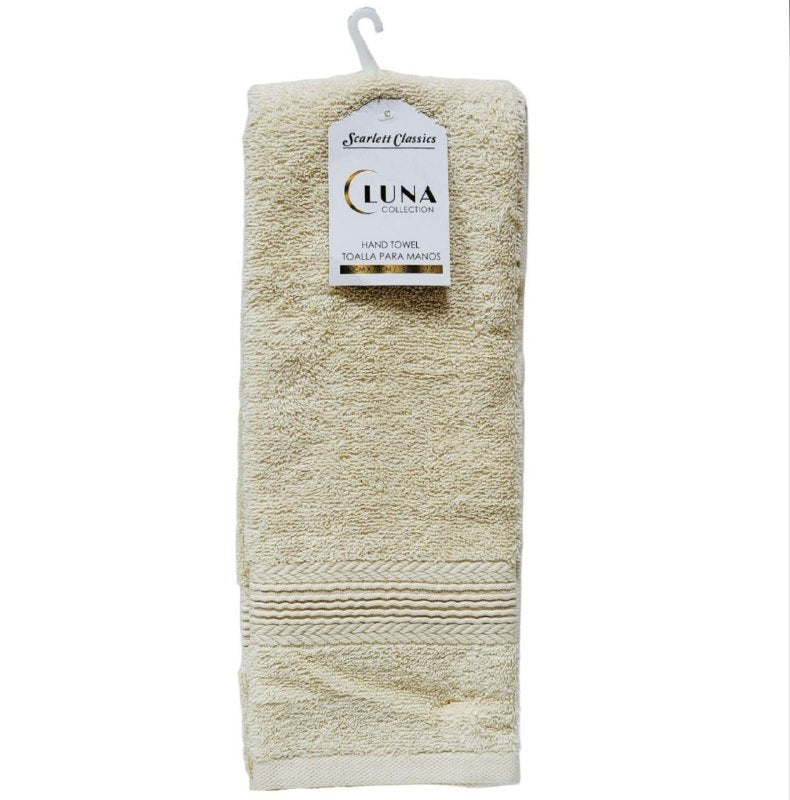 TOALLA PARA MANOS 100% ALGODÓN SUAVE ABSORCIÓN Y UN SECADO RÁPIDO 40X70CM