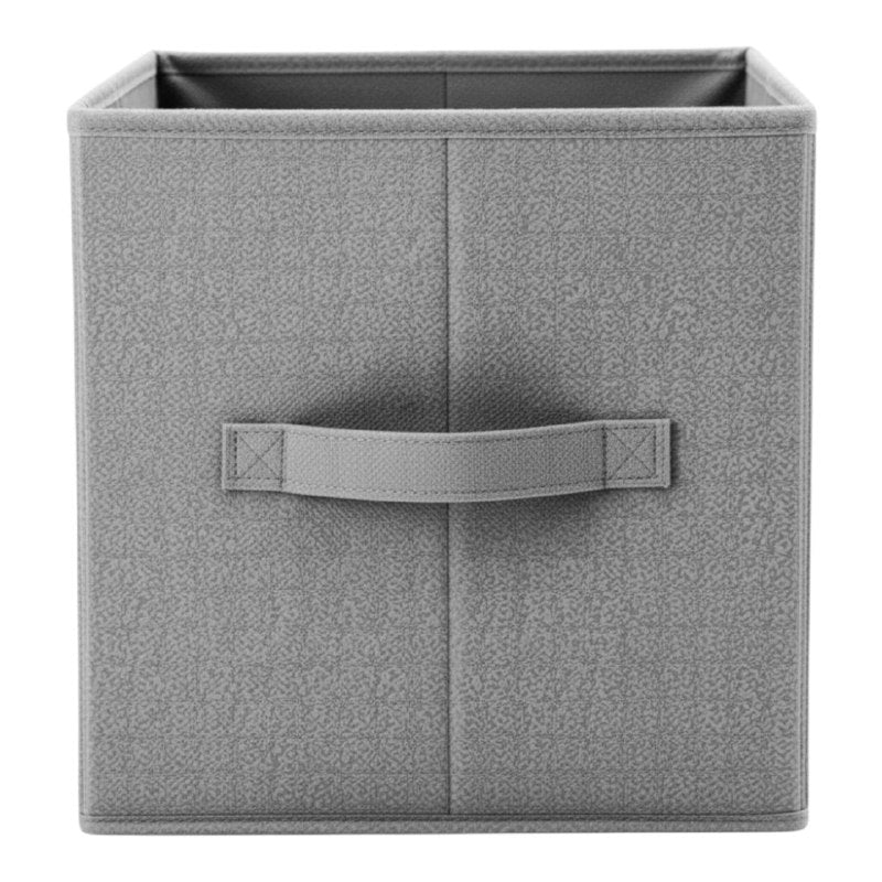 ORGANIZADOR CAJA DE ALMACENAMIENTO PLEGABLE, CESTA PARA LIBROS, JUGUETES, ROPA Y MAS CLOSET ESSENTIALS 26.7CMX27.9X26.7CM
