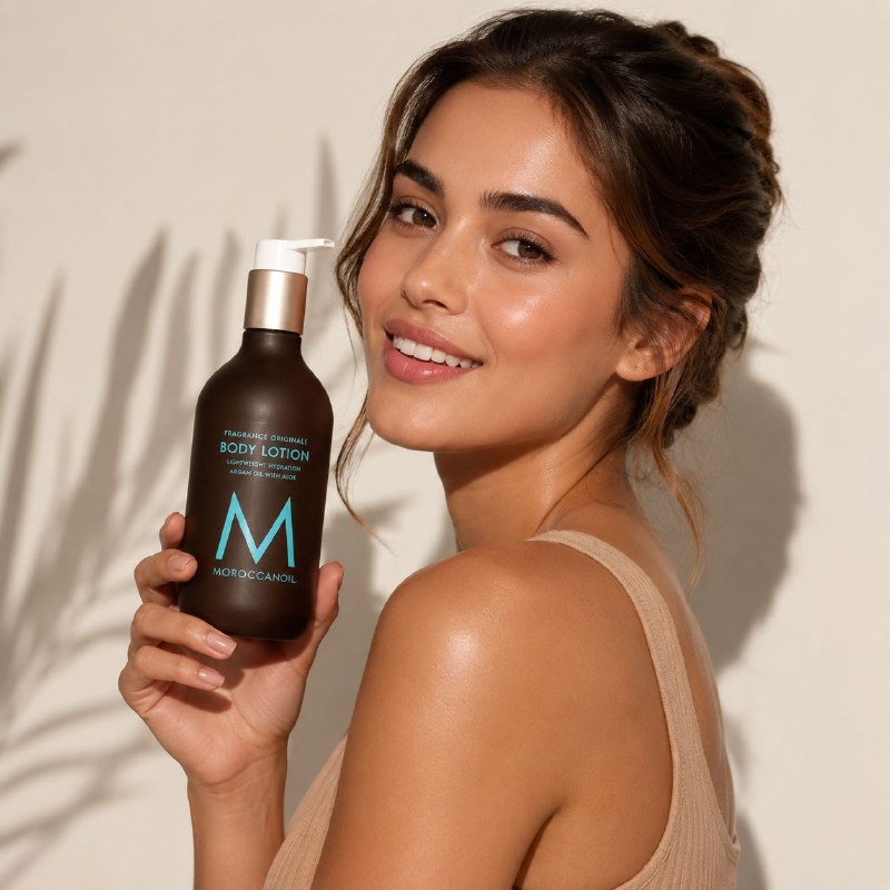 CREMA CORPORAL BODY LOTION CON ACEITE DE ARGAN Y ALOE MOROCCANOIL 360ML (U)