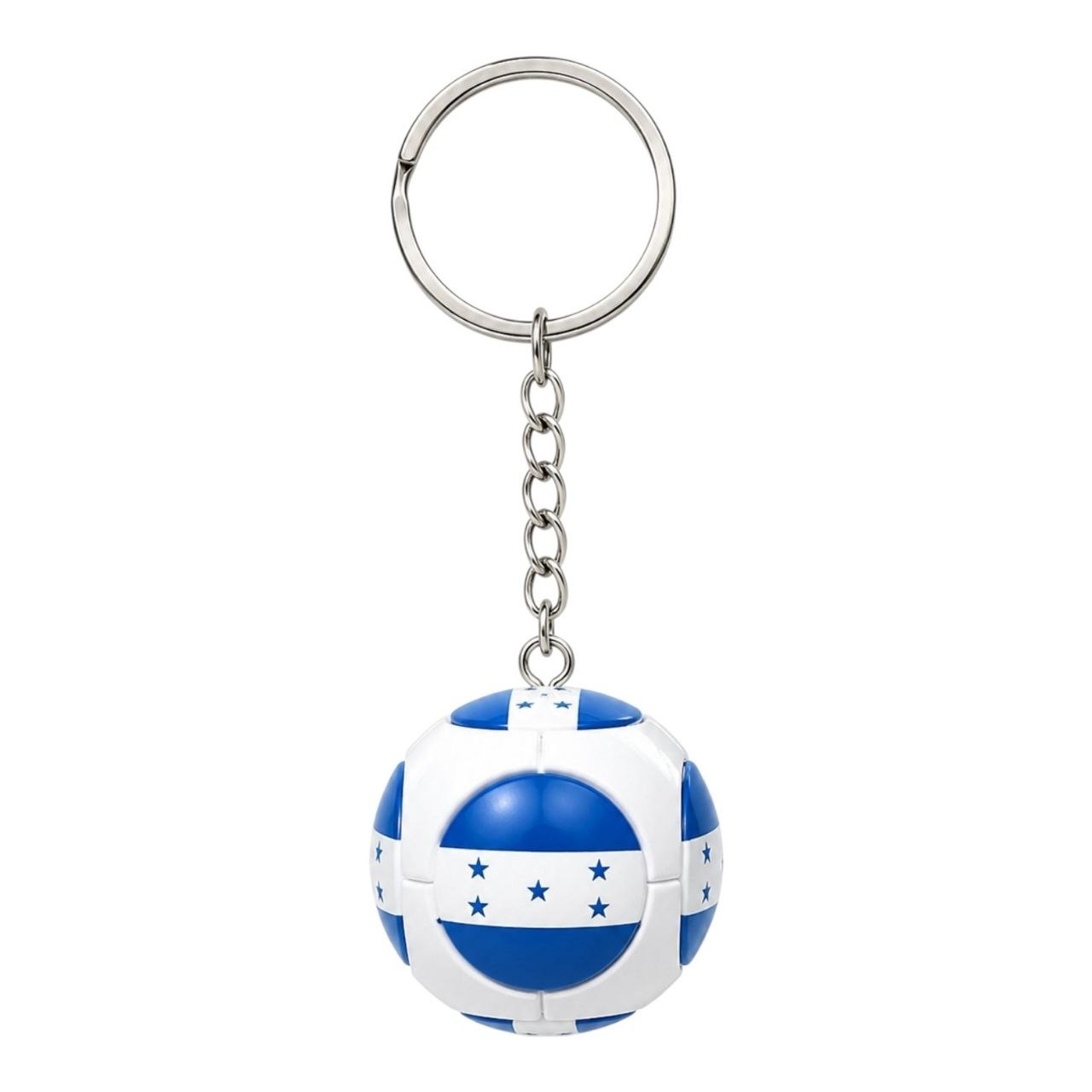 LLAVERO CON FORMA DE PELOTA DE FUTBOL BANDERA DE HONDURAS