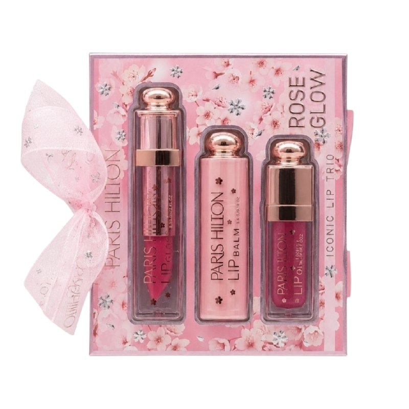 SET DE LABIOS DE ALTA DEFINICION Y LARGA DURACION PARIS HILTON 0.12ML+3.6ML+5ML
