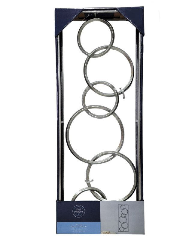 DECORACION ADORNO DE METAL PARA PARED STYLE 30X80CM STYLE SABCTUARY