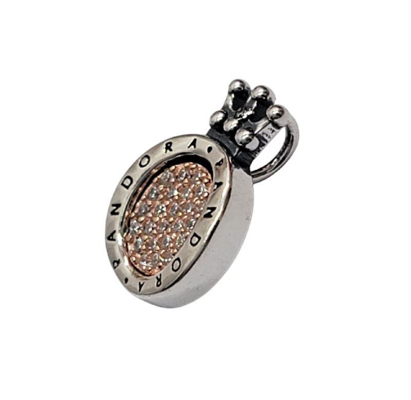 PDIJE2278$1 FORMA PIÑA PANDORA PLATA 9.25