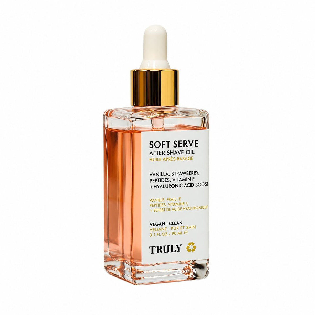 ACEITE CORPORAL NUTRITIVO Y REPARADOR PARA DESPUES DEL AFEITADO CON AROMA SOFT SERVE TRULY 90ML
