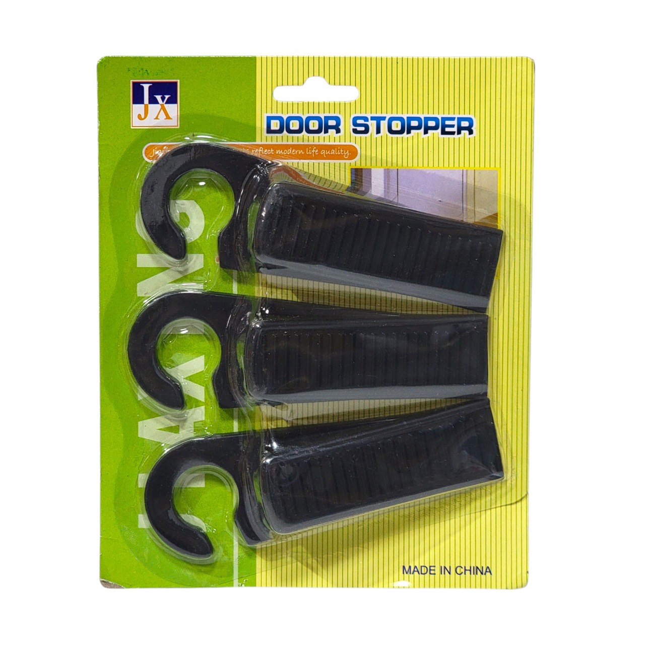 DISPOSITIVO DE SEGURIDAD MECÁNICA TAPON DE PUERTA JX 5X13CM X 3PCS