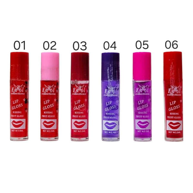 BRILLO LABIAL FRUTA DEL BESO HIDRATANTE CON AROMA Y SABOR FRUTAL ENGOL COLLECTIONS 5.5ML