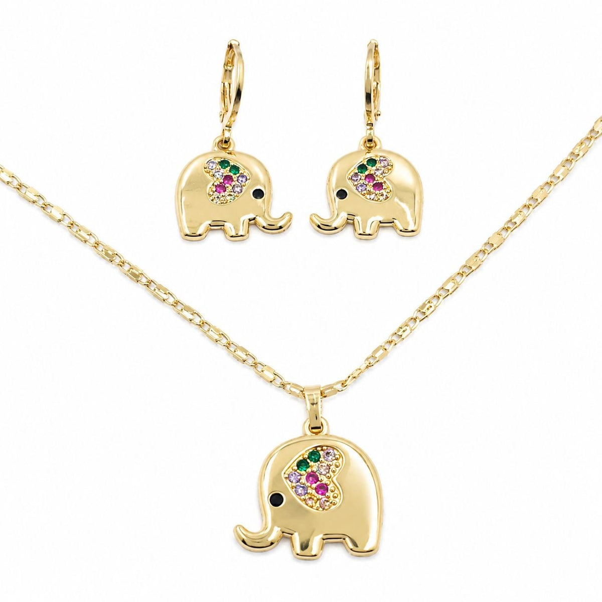 SET DE ENCHAPE CON FORMA DE ELEFANTE
