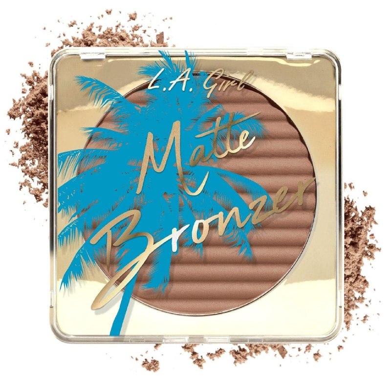BRONCEADOR EN POLVO MATTE CON VITAMINA E Y AROMA TROPICAL TONO GBL413 LA GIRL 15G