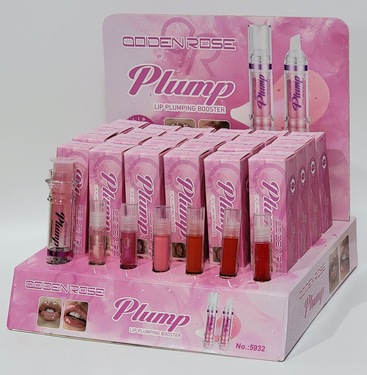 BRILLO LABIAL POTENCIADOR VOLUMINOSO DE LABIOS QUIDENROSE (DUPE DE BEAUTY CREATIONS)