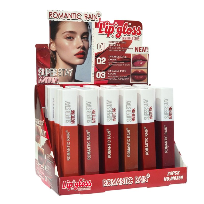 BRILLO LABIAL TINTA MATTE HIDRATANTE ROMANTIC RAIN (DUPE DE MAYBELLINE)
