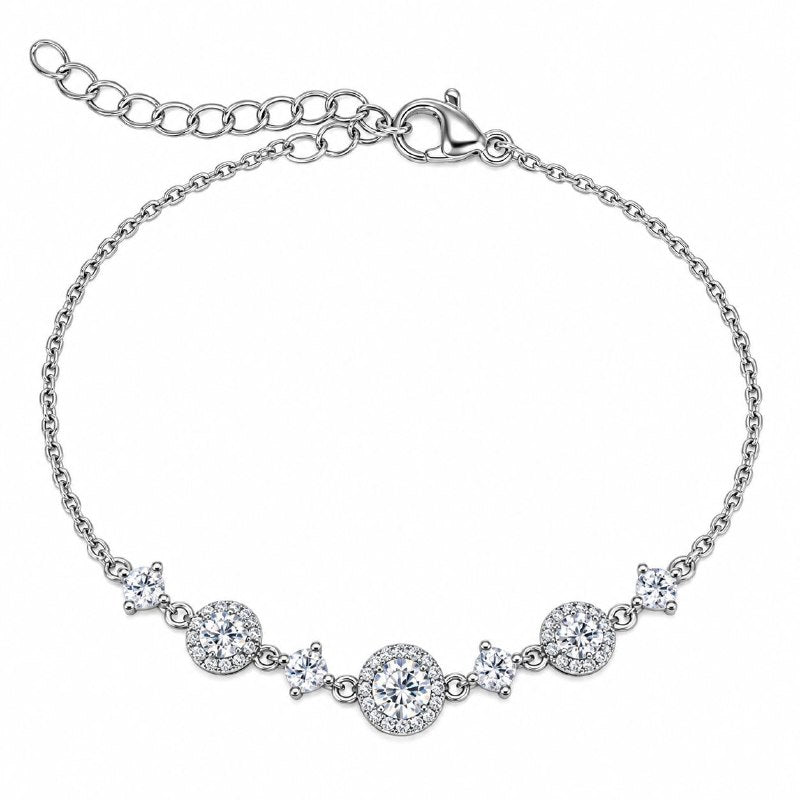 PULSERA DE ENCHAPE PARA DAMA 16CM