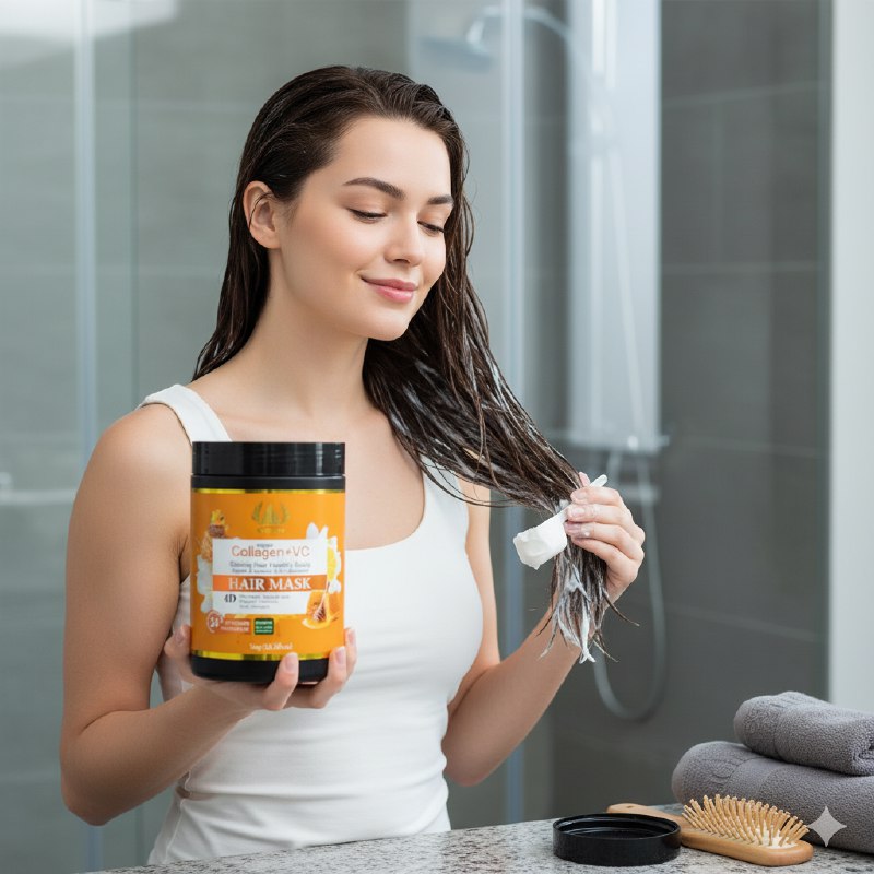 MASCARILLA PARA EL CABELLO REPARADORA Y SUAVIZANTE CON COLAGENO TREE CITY 1KG