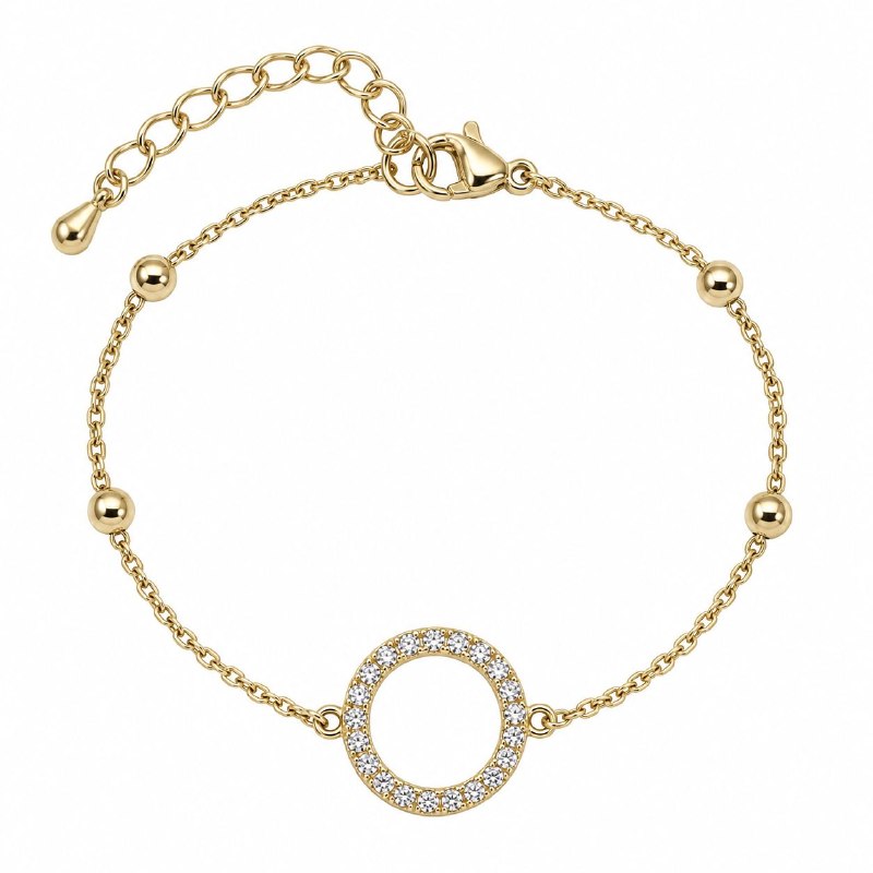 PULSERA DE ENCHAPE PARA DAMA 16CM