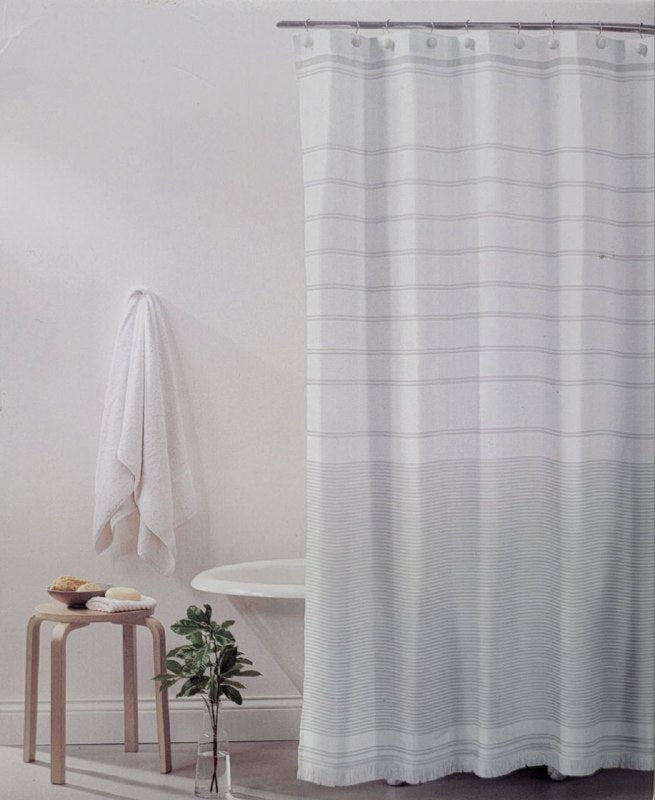 CORTINA DE DUCHA DE TELA RECICLADO COMMON THREAD 183X183CM