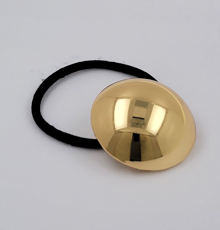 COLA DECORATIVA METALICA PARA EL CABELLO COLOR DORADO VARIOS ESTILOS PONY CUFFS