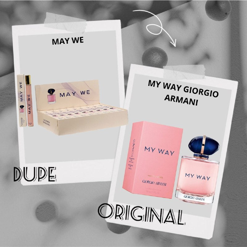 PERFUME EN TUBO PARA DAMA MAY WE EDP 35ML (M) (AROMA SIMILAR GIORGIO ARMANI MY WAY)