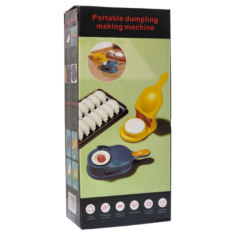 MAQUINA MANUAL 2 EN 1 PARA HACER EMPANADAS Y DUMPLINGS