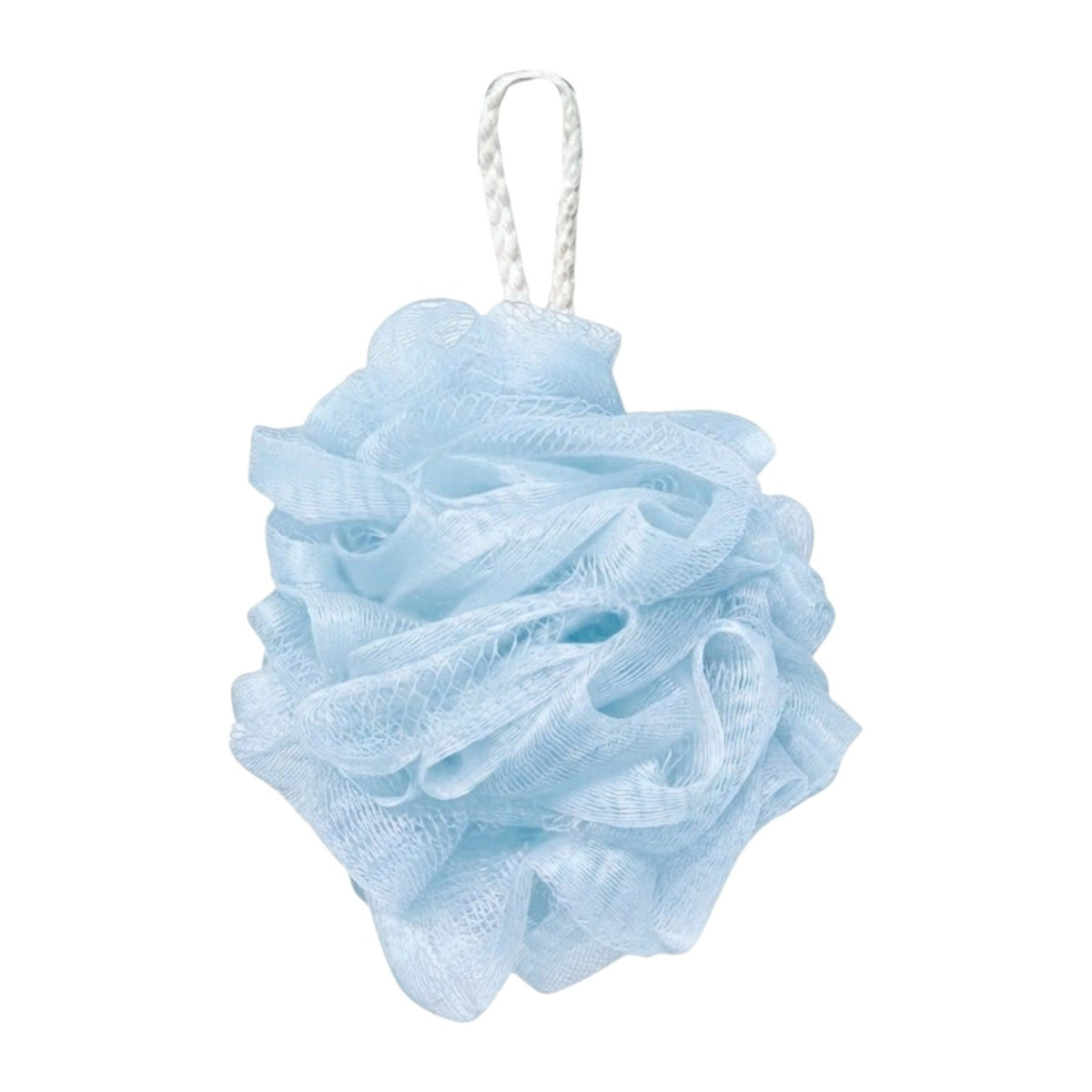 ESPONJA DE MALLA EXFOLIANTE POMPÓN DE DUCHA PARA MÁXIMA ESPUMA 15x15 CM