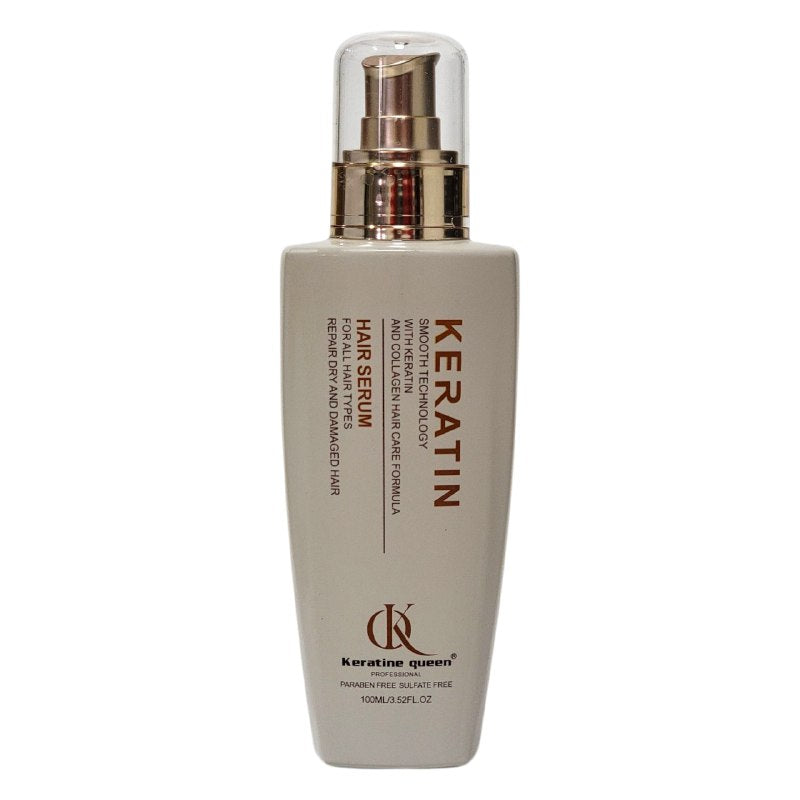 SUERO PARA EL CABELLO CON QUERATINA Y COLAGENO SUAVIZANTE KERATINE QUEEN 100ML